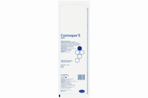 Лейкопластырь (повязка для ран) Cosmopor E 35x10см стерил.