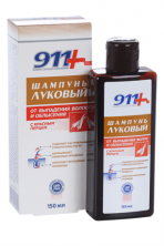 911 Шампунь Луковый от выпадения волос и облысения 150 мл