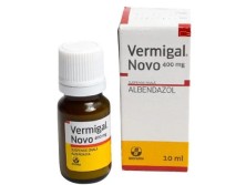 Вермигал Ново 400мг 10мл суспензия для приема внутрь (Альбендазол)