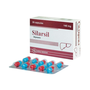 Силарсил 140мг №30 капс.(Силимарин)