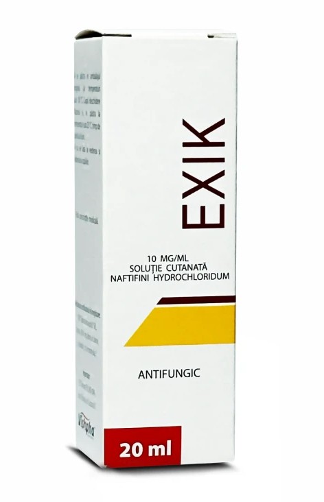 Экзик 10мг/мл 20мл раствор для наружного применения (противогрибковый)