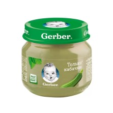Gerber Пюре Кабачок с 4 мес 80г