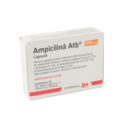 Ампициллин 500мг №10 капс