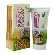 Живокост (Окопник) Гель-Бальзам для тела 100мл со Скипидаром