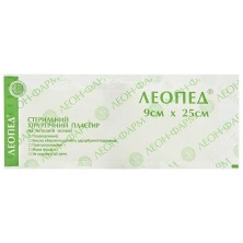 Лейкопластырь Леопед хирургич.стер.9см х 25см №1 на нетканой основе