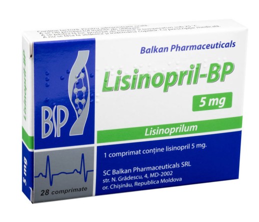 Лизиноприл BP 5мг №30 таб.