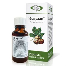 Эскузан капли 20мл (экстракт конского каштана)