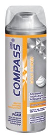 Пена для бритья Compass Gold Power 200 мл