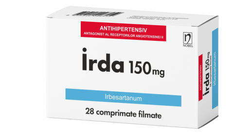 Ирда 150мг №28 таб. (Ирбесартан)