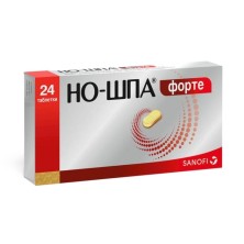 Но-шпа Форте 80мг №24 таб. (Дротаверин)