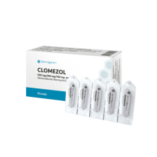 Кломезол №10 супп.ваг.(Клотримазол, Метронидазол, Неомицин)