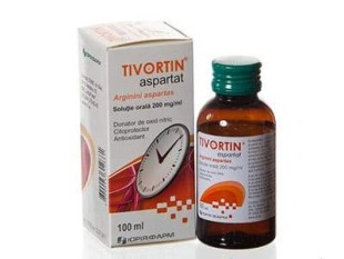 Тивортин Аспартат 200мг/мл 100мл р-р д/приема внутрь (L-аргинина аспартат)