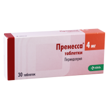 Пренесса 4 мг №30 таб. (Периндоприл)