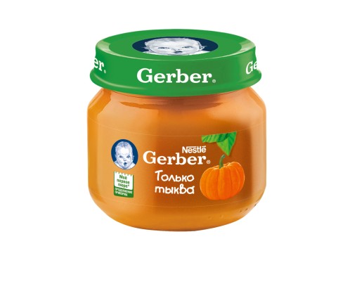 Gerber Пюре тыква с 5 мес 80гр