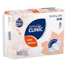 Прокладки НОРМАЛ Клиник Ultra SUPER 5к №8 Cotton Feeling