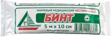 Бинт 5м х 10см н/стерильный