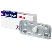 Декарис 150мг №1 таб. (Левамизол)