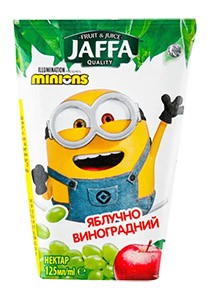 Сок JAFFA Виноград/яблоко 0,125л