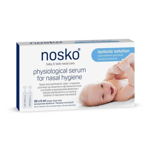 NOSKO Изотонический р-р 0,09% д/назальной гигиены 5мл №20 фл.
