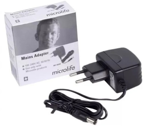 Адаптер сетевой AD-1024С для электронных тонометров (блок питания постоянного тока)