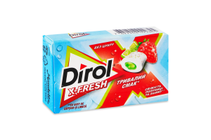 Ж-р Дирол X-Fresh Клубника/лайм 19,5г