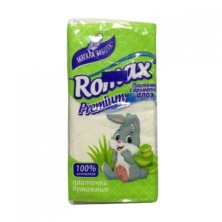 Платочки Romax 3-сл. №10 универсальные ароматизированные