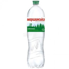 Вода минеральная Моршинская 1,5л слаб. газ.