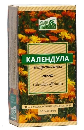 Календулы цветки 1г №20 фильтр-пакетов