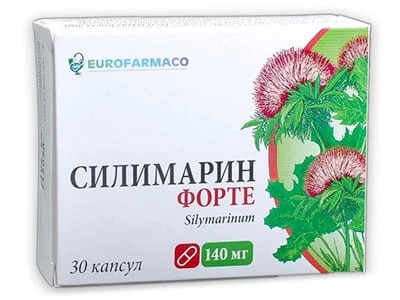 Силимарин Форте 140мг №30 капс.