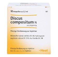Дискус композитум 2,2мл №10 р-р для инъекций гомеопатический