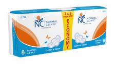 Прокладки НОРМАЛ Клиник Ultra Дуо NORMAL 4к №16 Cotton&Velvet
