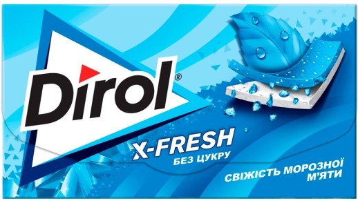 Ж-р Дирол X-Fresh Морозная мята 13,5