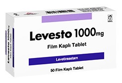 Левесто 1000мг №50 таб. (Леветирацетам)