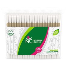 Ватные палочки NORMAL CLINIC №100 Бамбук запаска