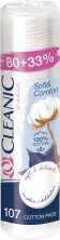 Подушечки ватные CLEANIC №80+33%