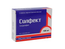 Силфект 100мг №4 таб.(Силденафил)