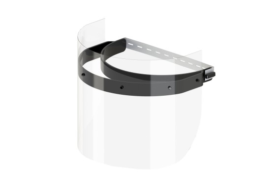 Экран защитный д/лица пластиковый