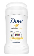 Дезодорант DOVE стик женский 40мл Invisible Dry Clean Touch