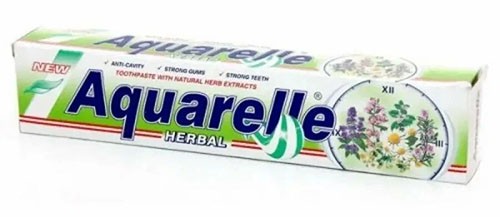 Зубная паста Aquarelle Herbal 75мл