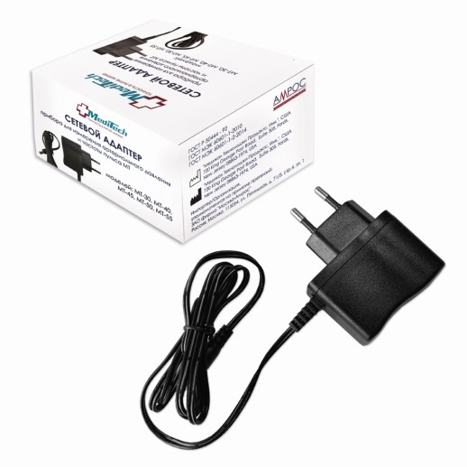 Адаптер сетевой для электронных тонометров MT (MT-30, MT-40, MT-45, MT-50, MT-55)