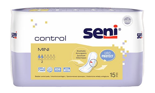 Прокладки Seni Control Mini урологические 2 кап. №15