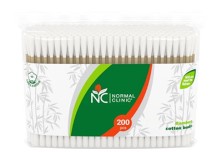 Ватные палочки NORMAL CLINIC №200 Бамбук запаска