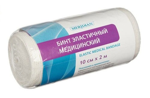 Бинт мед. эл. средней растяж. 10см х 2м