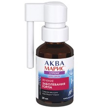 Аква Марис Стронг спрей для горла 30мл 200 доз