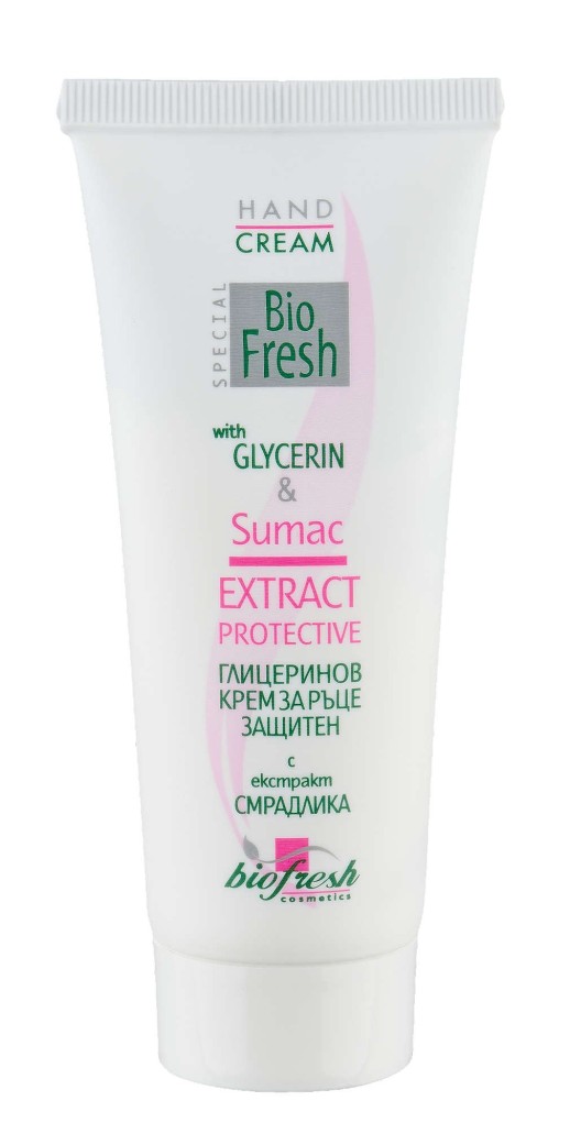 BIOFRESH - Крем для рук Защитный Глицериновый с Экстрактом Скумпии(Сумах) 50мл