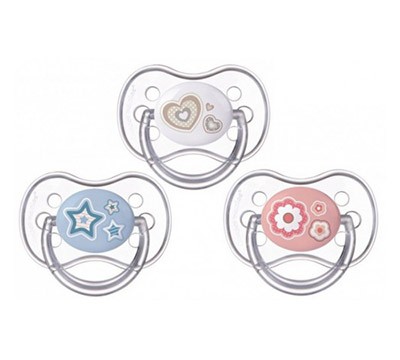 CANPOL - Пустышка латексная А круглая Neuborn Baby