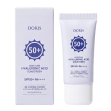 Корея Doris Крем солнцезащитный Гиалуроновая кислота SPF50 PA++++ 30мл