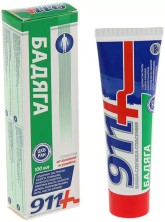 911 Бадяга гель от синяков и ушибов 100мл