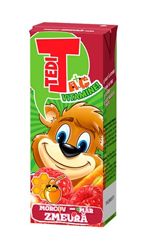 Сок TEDI Нектар Морк/ябл/малин. 0,2л