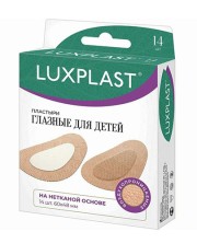 Пластырь LuxPlast глазной для детей 60 х 48мм №14 на нетканной основе
